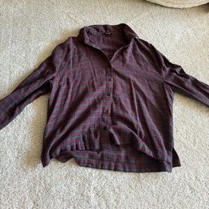 Madewell - Plaid Shirt - Medium
